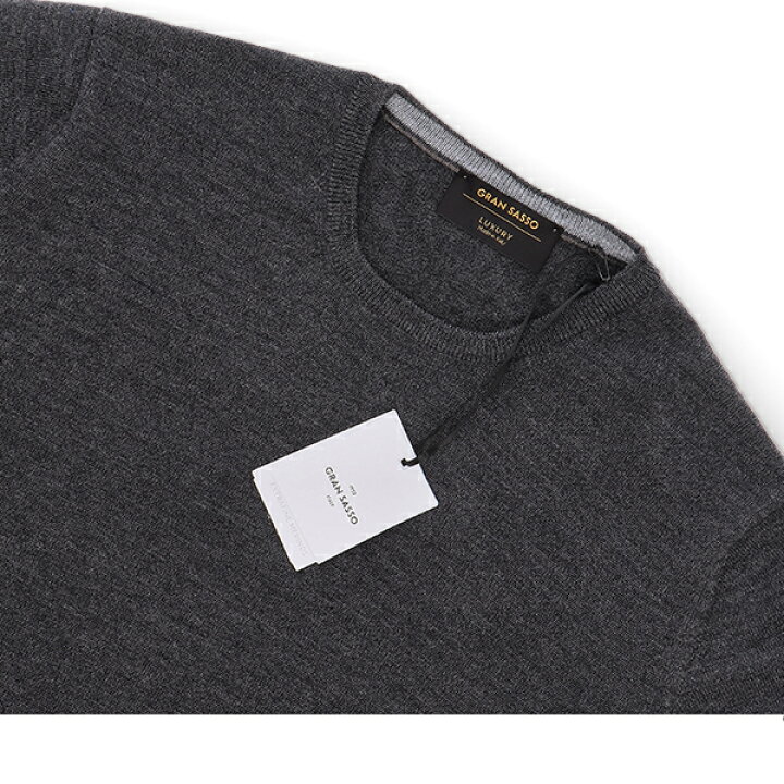 楽天市場】【25AW】 グランサッソ Gran Sasso ニット セーター クルー 