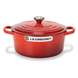 ル・クルーゼ ルクルーゼ Le Creuset 両手鍋 シグニチャー 22cm ココットロンド ホーロー鍋 Cocotte Ronde Signature 鍋 キッチン用品 調理器具 おしゃれ SSホームリビング