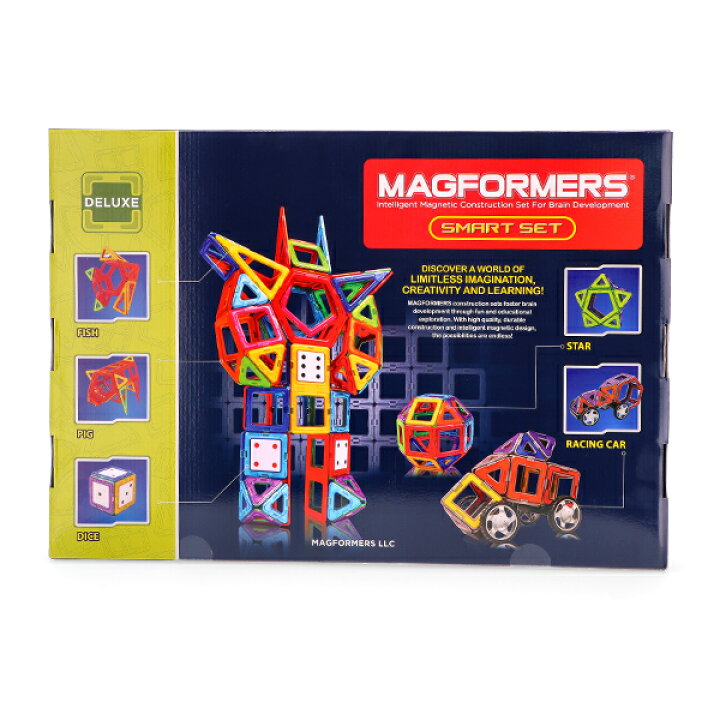 楽天市場】知育玩具 マグフォーマー Magformers おもちゃ 144ピース 
