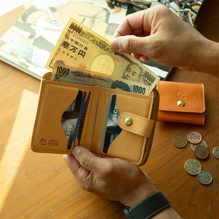 楽天市場】イルビゾンテ Il Bisonte 財布 二つ折り財布 C0960 P 