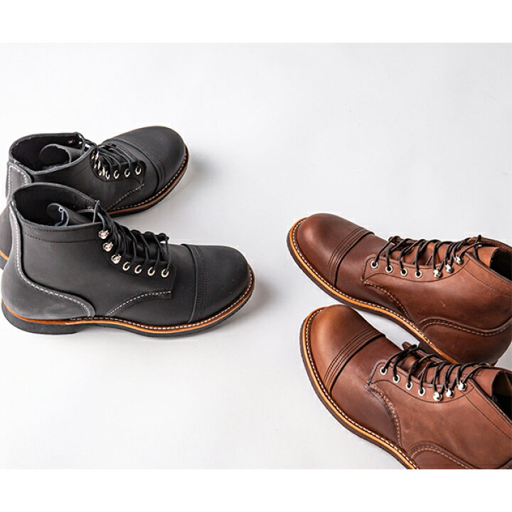 楽天市場】レッドウィング RED WING ワークブーツ レザー アイアン 