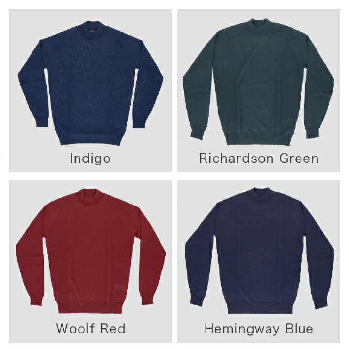 楽天市場】ジョンスメドレー John Smedley モックネック ニット メンズ 