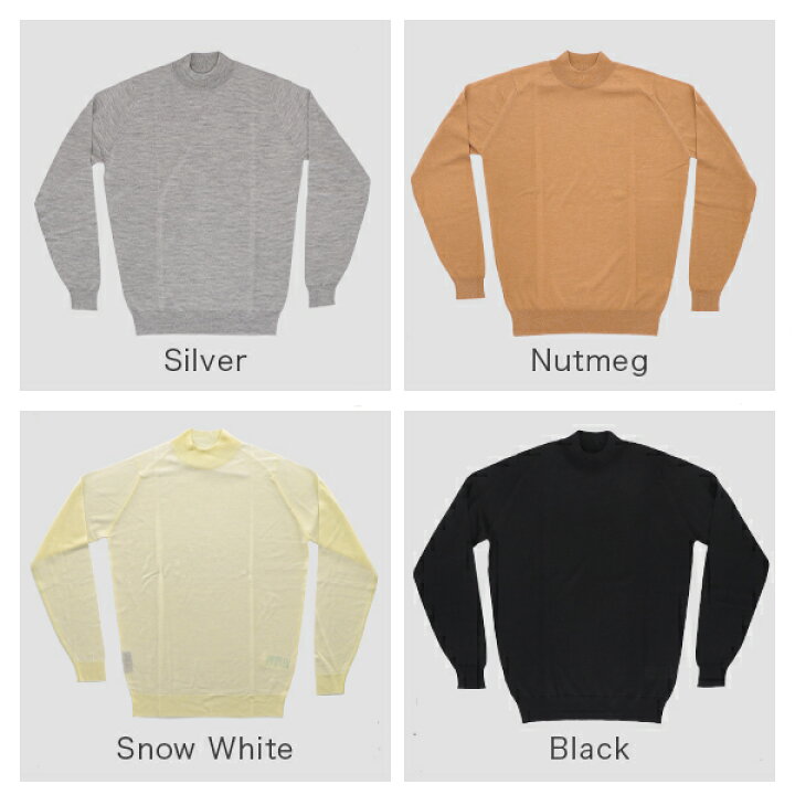 楽天市場】ジョンスメドレー John Smedley モックネック ニット メンズ 