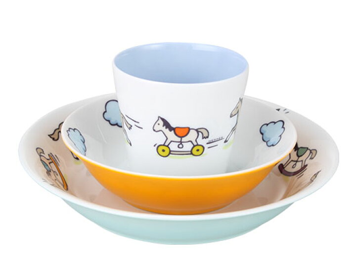 楽天市場】エルメス アダダ セット 食器 お子様 034004P / Set of 3 