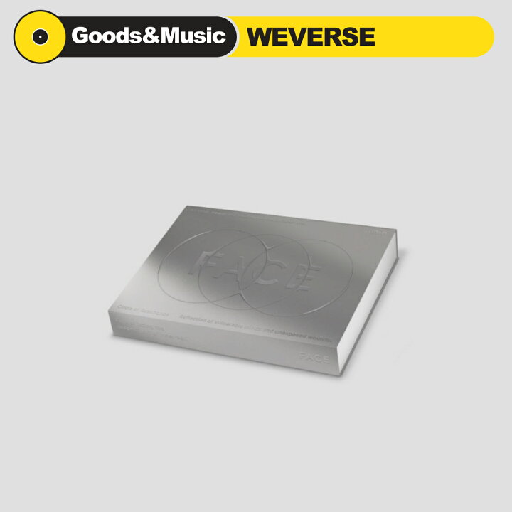 楽天市場】【WEVERSE VER.】【和訳選択】JIMIN (BTS) - FACE (WEVERSE