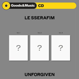 【和訳選択】LE SSERAFIM 1st Studio Album UNFORGIVEN ルセラフィム 1集 スタジオ アルバム【ポスター付】【安心国内発送】