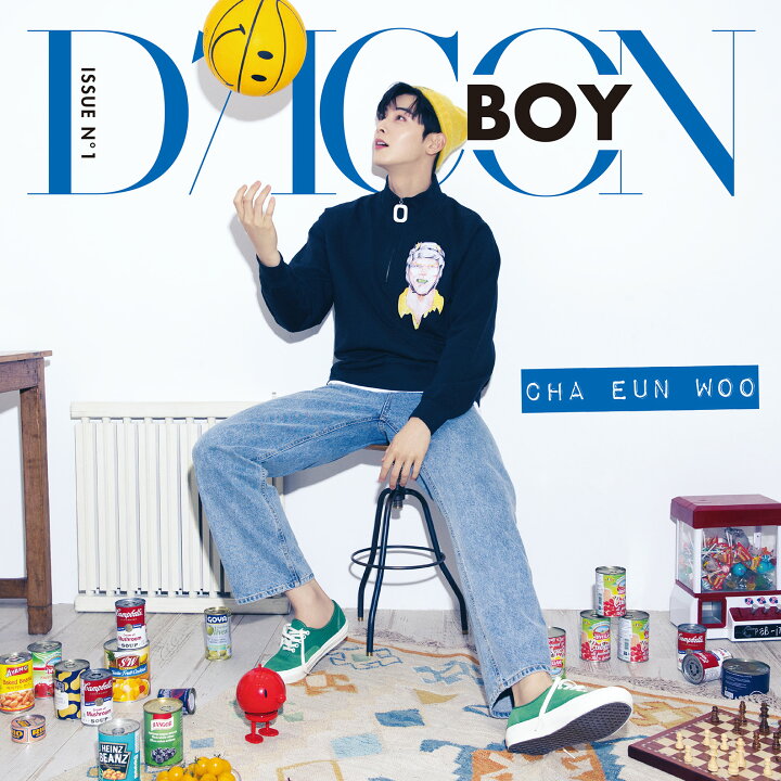 楽天市場】【VER選択】2022年 DICON BOY VOL.1 CHA EUNWOO D-ICON 