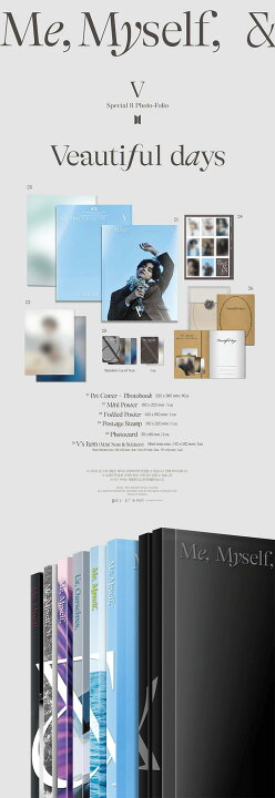 楽天市場】【写真集】BTS SPECIAL 8 PHOTO FOLIO ME MYSELF AND V 