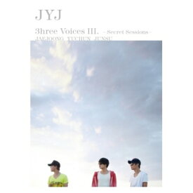 【スーパーDEAL+】【最大70％ OFF】【懐かしいあの曲】【K-POP】JYJ ‐ 3HREE VOICES . SECRET SESSIONS (2 DISC) DVD