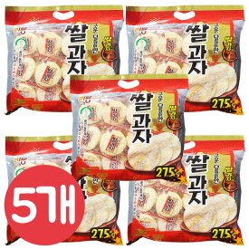 ミリョン 焼いた甘い米菓子275gx5袋/エンバク/五穀クッキー/薬菓