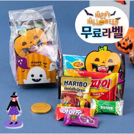 ハロウィンデー パーティー おやつ パンパンの9種 お菓子 キャンディー チョコレート ギフトセット 学校 子供団体 おやつ ハロウィン専用 ラベル無料