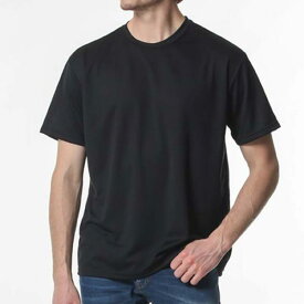 エイチツー 工場直営 クーロン 機能性 メンズ リブ 半袖 Tシャツ