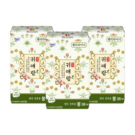 ソフィー キエラン 韓方 生理用ナプキン パンツライナー ロング 38Px3パック