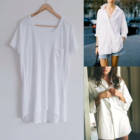 ビッグサイズ女性衣類/ロングTシャツ/ビッグサイズTシャツ/女性Tシャツ
