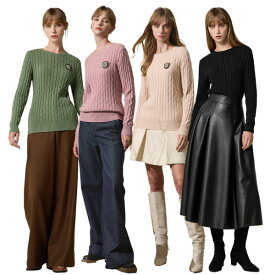 ホームショッピング 女性 新商品 冬BEST ジューシークチュール セーター 4種 択1