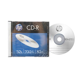 HP CD-R 1枚 PPケース 700MB 52倍速 空CD