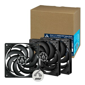 ARCTIC P12 SLIM PWM PSTVALUE PACK AeBbNP[X VXeN[[