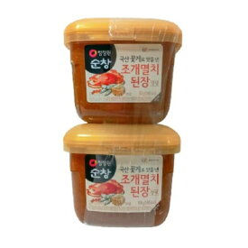 韓国産 ワタリガニで味付けした貝のカタクチイワシ入り味噌 900g×2個