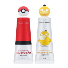 ベルマン ポケモン ハンドクリーム 50ml x 2個(ゴラパドック+モンスターボール)