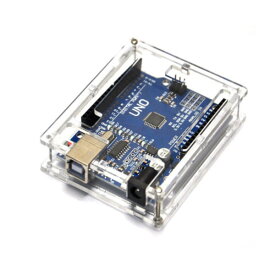 アドゥイノ ウノ R3 ボード アクリル 透明 ケース Arduino