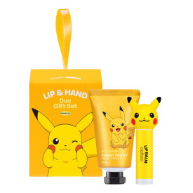 ベルマン ポケモン ピカチュウ リップアンドハンドセット（リップバーム4.5g+ハンドクリーム30ml）