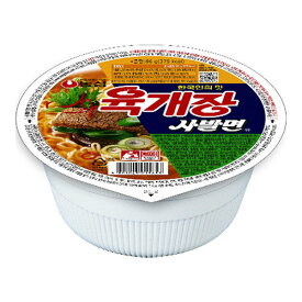 ユッケジャンカップ麺86gx24pcs1箱カップ麺