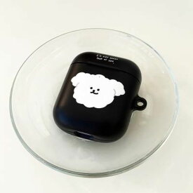 フェイスモリー デザイン エアーポッズ AirPods 3:ホワイトモリー