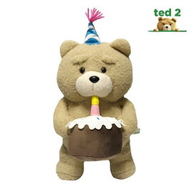 テッド バースデーケーキ ぬいぐるみ 30cm (スタンディング) クマのぬいぐるみ テッドぬいぐるみ