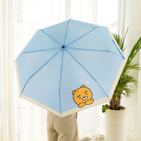 サンリオ Kakao Friends/Ryan/3 Level/Manual Handling/Umbrella/Lightweight/Portable