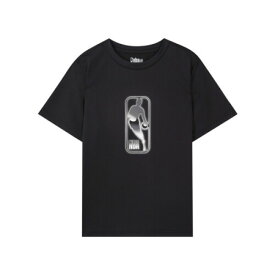 NBAキッズ (K242TS140Z19)ロゴマン ポリ 半袖 Tシャツ