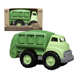 ふたが開く リサイクルトラックのおもちゃ/グリーントイズ