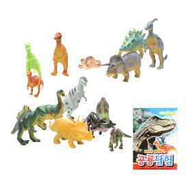 恐竜探険模型玩具 14P(中型)/自然は生きている