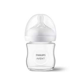 フィリップス アーベント ベビーらくらくガラス哺乳瓶 120ml 1P（0m+おしゃぶり付き） SCY930/01