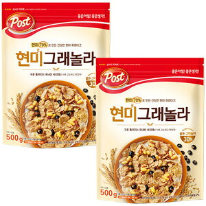 Post/Brown Rice/Granola/500gX2