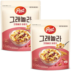 Post/Cranberry Almond Granola/1100gX2
