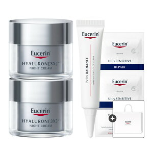 �yEucerin�z �n�C�A������ 3X �i�C�g�N���[�� �_�u�����Z�b�g + �Ӊ��i ����i�Ȃ��Ȃ莟��A����I��