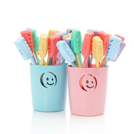 ペク先生 ワンタ歯ブラシバスケット 10P(カラーランダム)