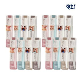 シングルパッケージ バッグ先生 ワンタストーンホワイト 歯ブラシ 16本