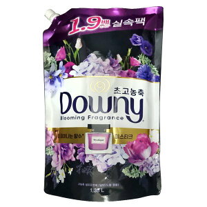 ダウニー 超高濃縮 柔軟剤 詰替用 1.35L 生花の香り ミスティーク ドラム一般兼用 1個