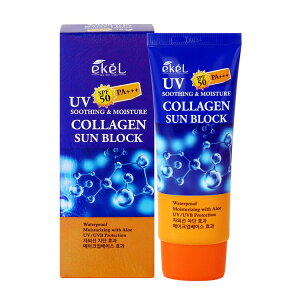 Ekel/Sunblock/SPF50/PA+++/70ml/Collagen/Sunscreen Cream