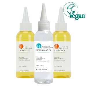yGLOWMONSTERz Vegan/3K/Hyaluronic Acid/100ml/+/Premium/Calendula/100ml