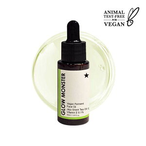 �yGLOWMONSTER�z �O���[�����X�^�[ �r�[�K�� ���y �t�F�C�X�I�C�� 30ml - �ϏB�O���[���e�B�[�I�C�� 99.9% �q�A�������_���t�Ƃ҂�����̃I�C���~�X�g�Z����