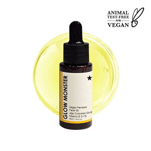 �yGLOWMONSTER�z �O���[�����X�^�[ �r�[�K�� ���y �t�F�C�X�I�C�� 30ml - �ϏB�N���N�~���I�C�� 99.9% �q�A�������_���t�Ƃ҂�����̃I�C���~�X�g�Z����