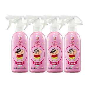 ON THE BODY Cotton Foot Shampoo Crayon Shinchan Peach 385ml x4
