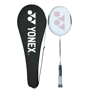 lbNX(YONEX) Badminton Racket 78g Full Cover Set White