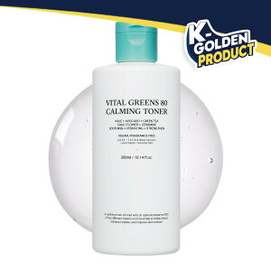 [Ԋł]ASNO VITAL GREENS 80 CALMING TONER 300ML