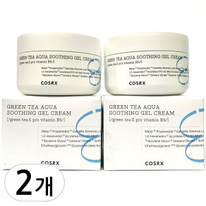 Hydrium Green Tea Aqua Soothing Gel Cream 50ml 2ea(1+1) (����i�Ȃ��Ȃ莟��A����I��)