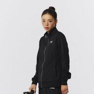 ビクター バドミントンウェア PROSLIM ZIP-UP レディースジップアップ (VT25CJK001F) (贈呈品なくなり次…