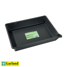 園芸 ガーデニングトレー 園芸シート ポーリングトレイ ブラック Pouring Tray Black Garland Products Ltd. ガーランドプロダクツ (2025年6月再入荷)