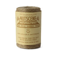 麻ひも 麻紐 NUTSCENE ナッツシーン ジュートスプール 110m ナチュラル 園芸 ガーデニング 手芸 クラフト…